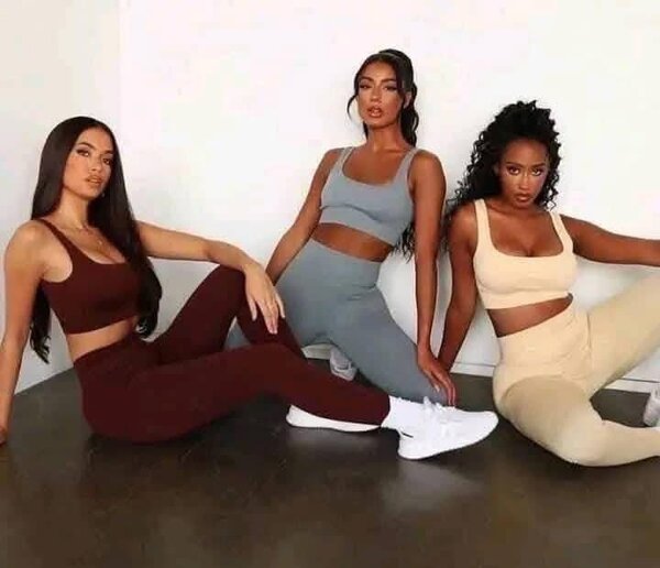 Ribbed leggings