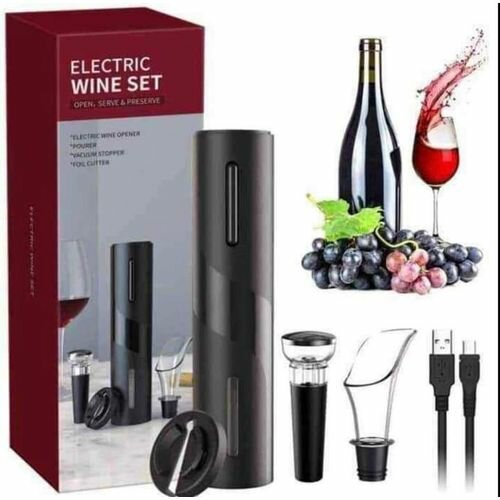 Ensemble Ouvre-Bouteille Électrique