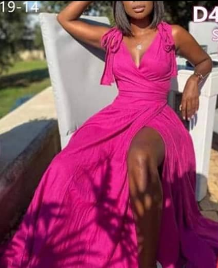 Robe rose