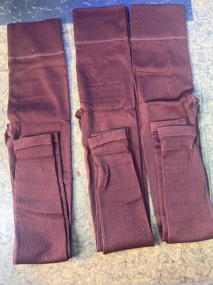 Ribbed leggings