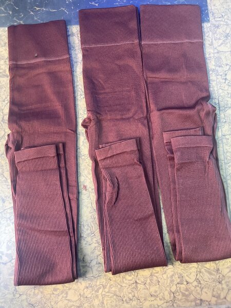 Ribbed leggings