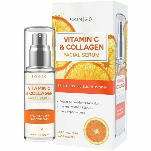 Sérum visage à la vitamine C et au collagène