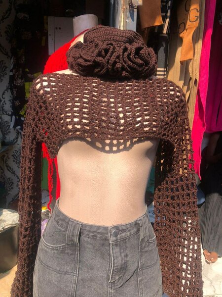 Crochet swim wear