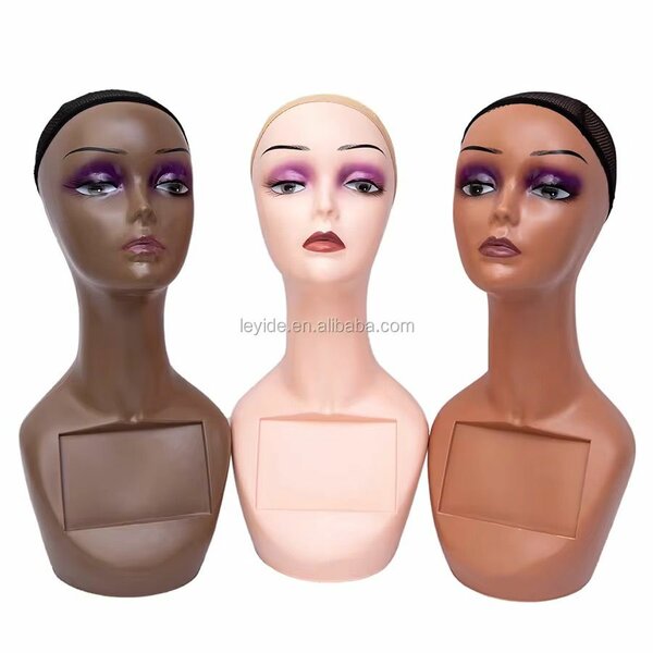 Mannequin tête pour perruques