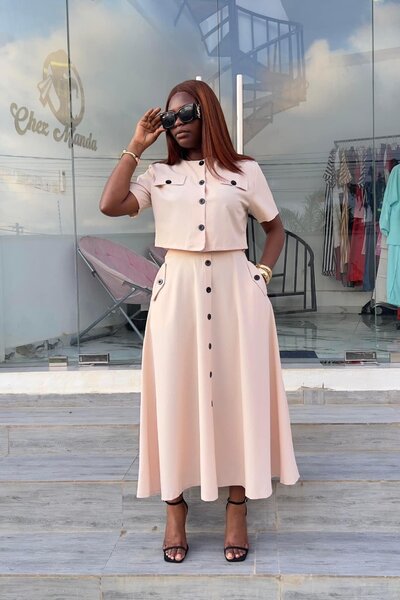 Très chic ensemble 3 couleurs M L XL 2xl