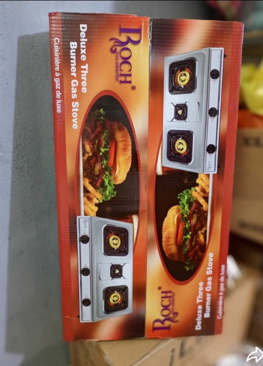Roch Cuisinière à Gaz 3 Feux