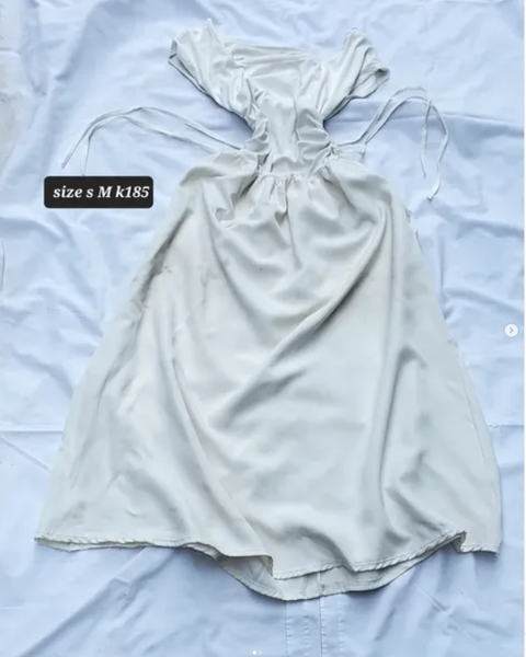 white dress