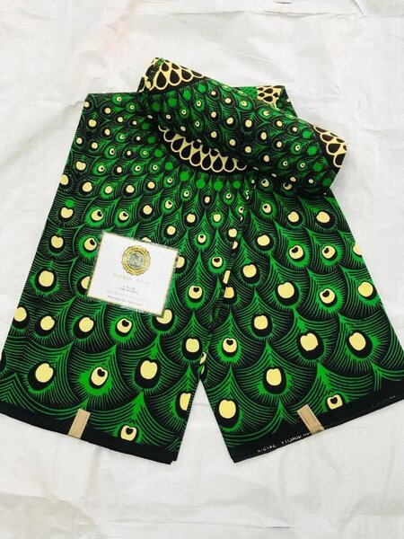 Tissu vert