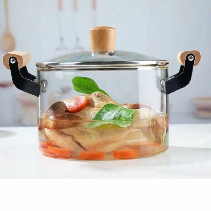 3.5 L Glass Pot