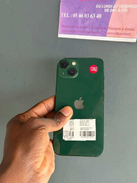 iPhone 128 Go Vert