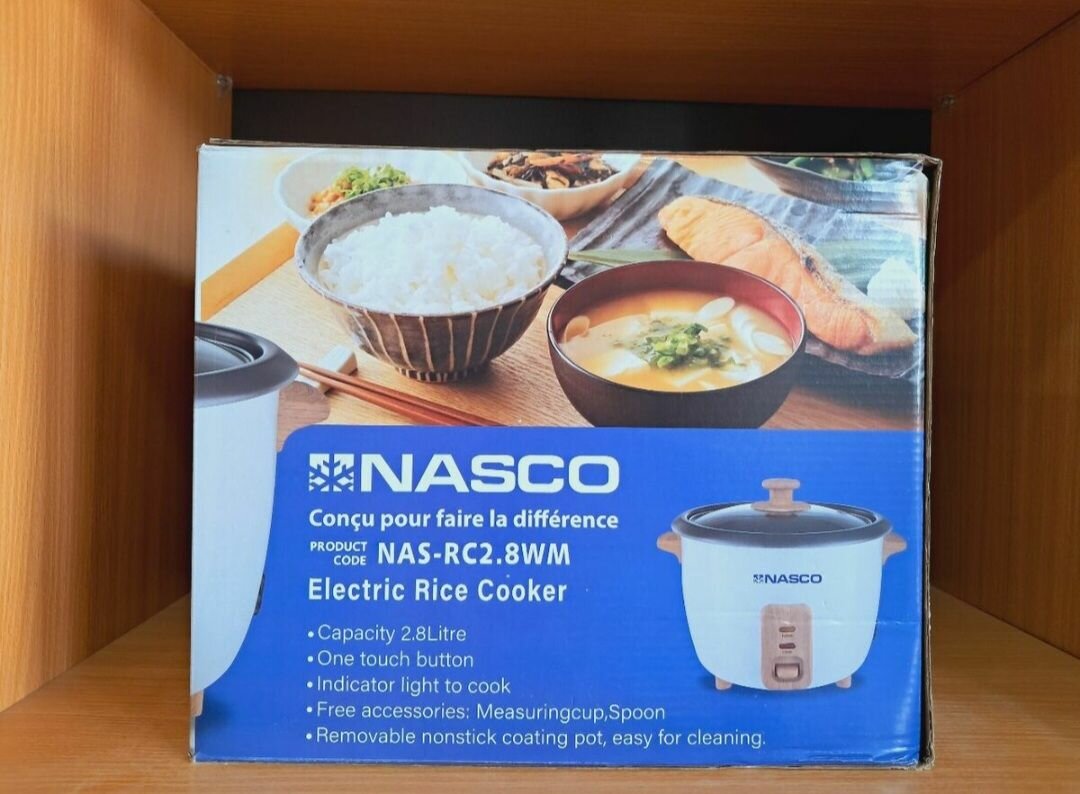 Nasco Rice Cooker 1.8 Liter