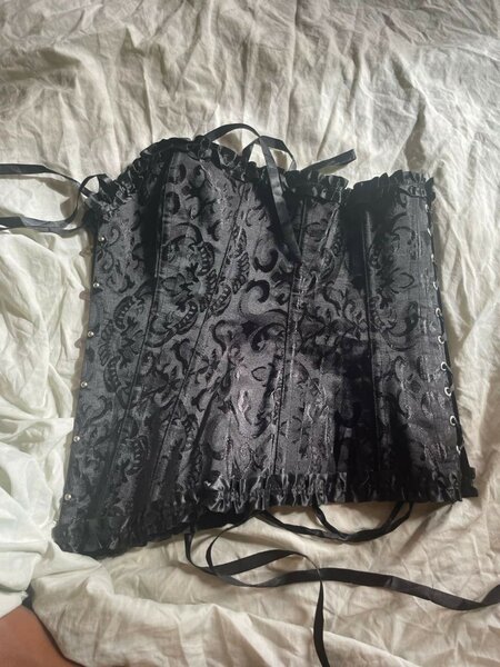 Corset noir