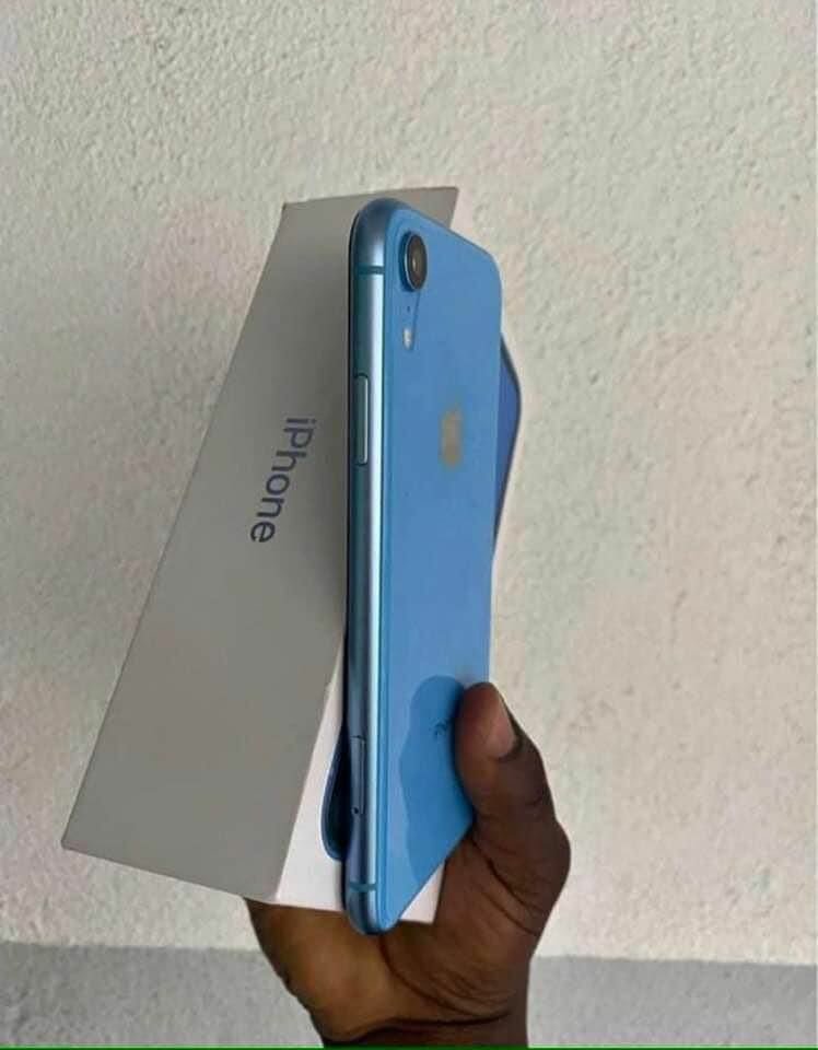 Iphone xr bleu