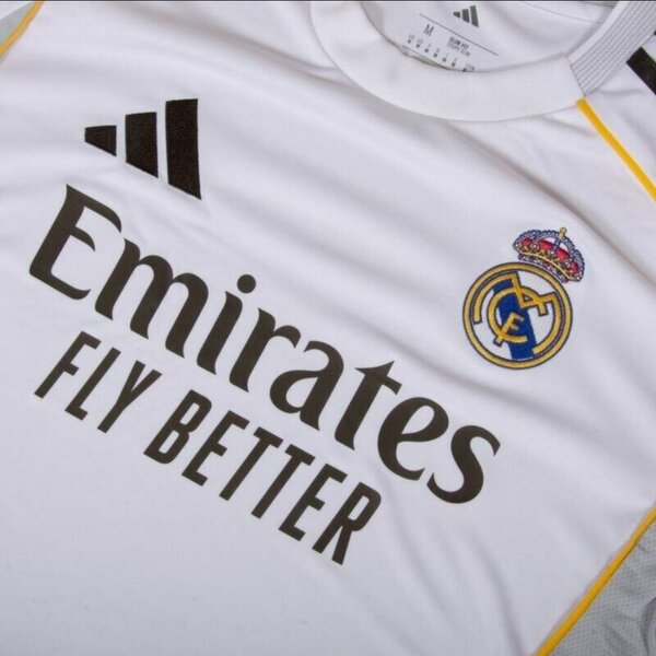 Maillot de football blanc Adidas
