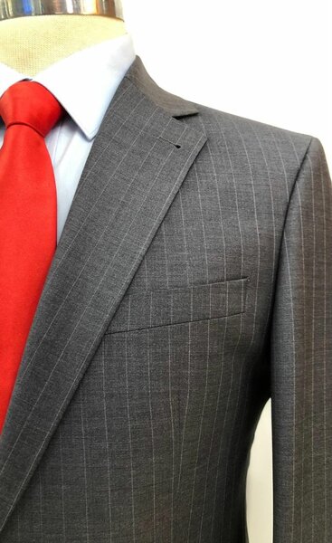 2pcs grey stripes