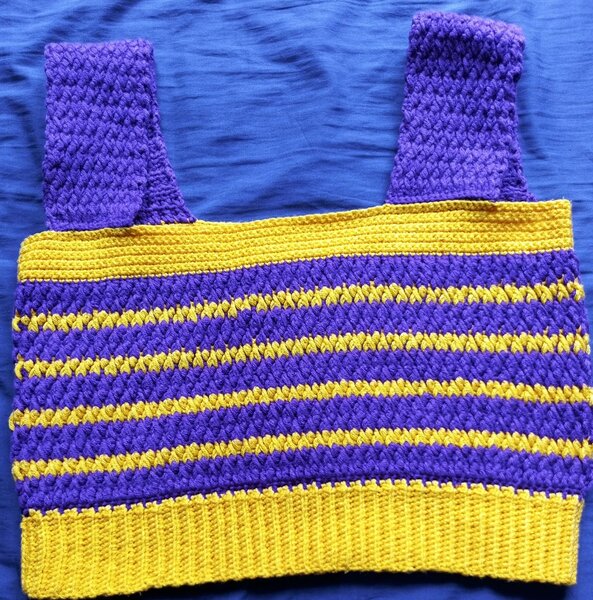 Crocheted top