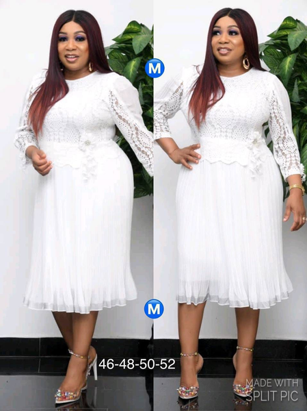 Robe blanc