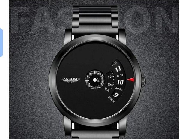 Montre Homme Élégante Noire