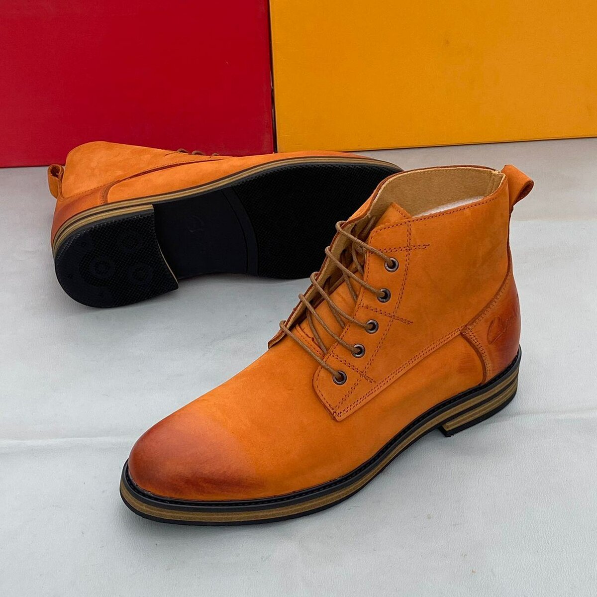 High quality leather fashion boots