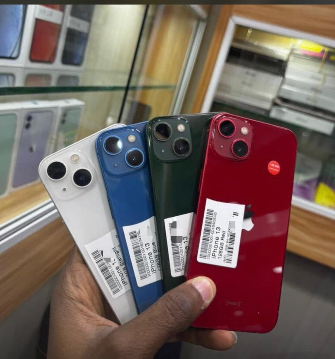 iPhone 13 couleurs variées