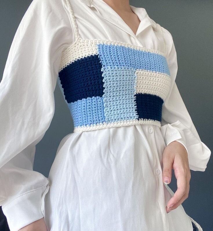 Haut Corset laine