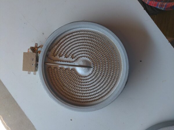 Glass stove plates