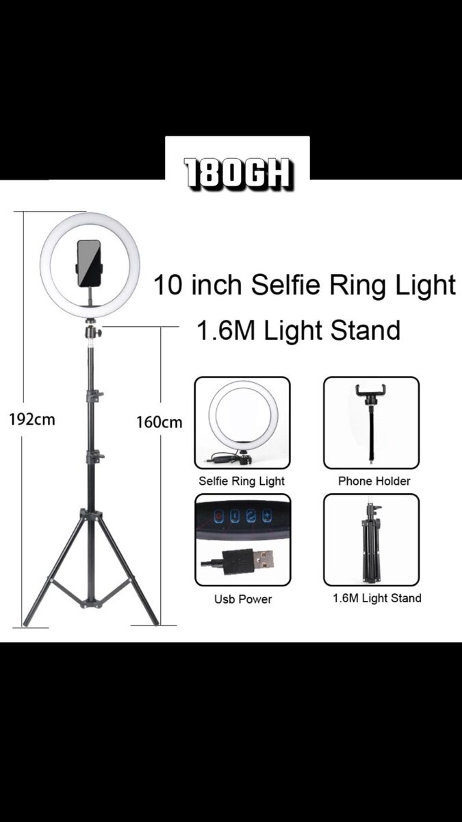 10inches Ringlight