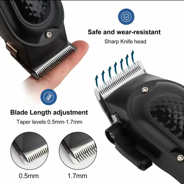 Hiena HYN-212 Électrique Tondeuse À Cheveux UBS Rechargeable