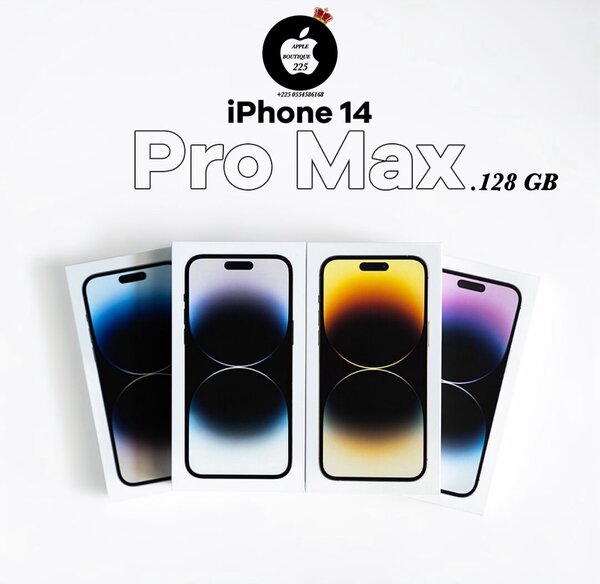 iPhone 14 Pro Max .128gb Neuf Scellé