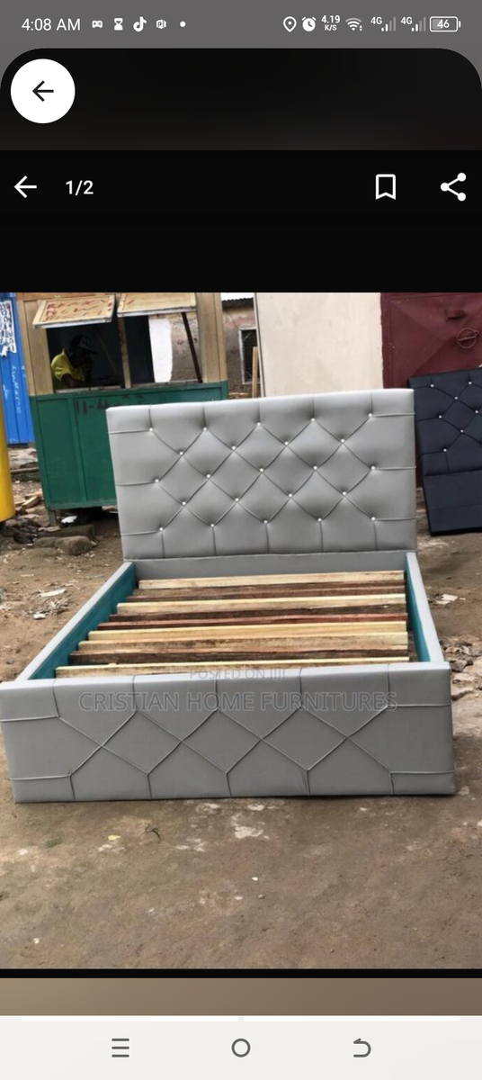 Double bed frame