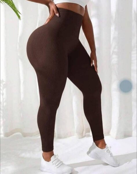 Ribbed leggings