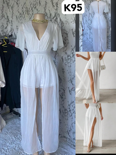 Robe blanc