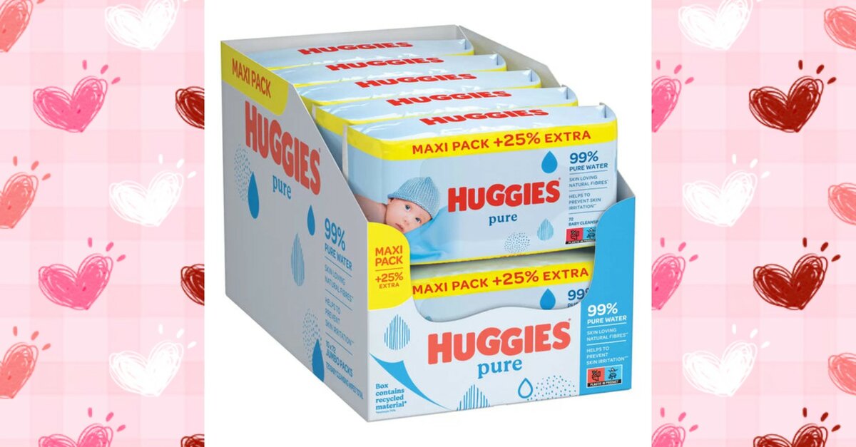 Huggies Baby Wipes Jumbo Pack