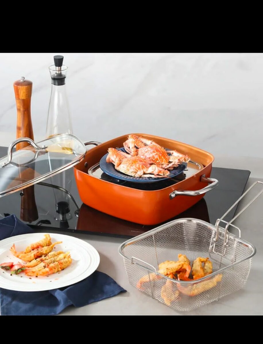 Copper Cookware Set