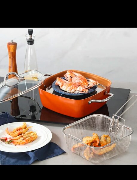 Copper Cookware Set
