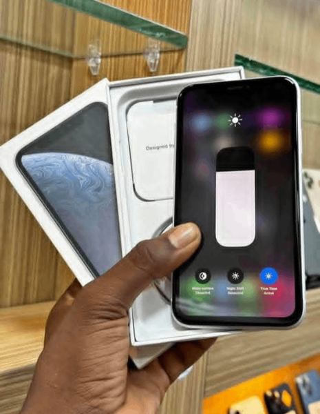 iPhone xr blanc
