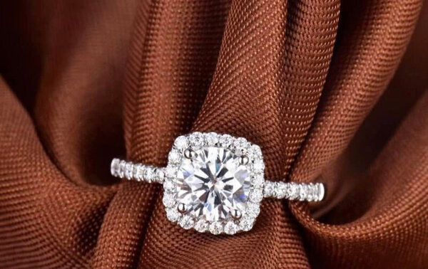 Silver plated ring