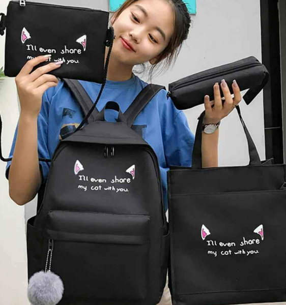 4pieces bags 