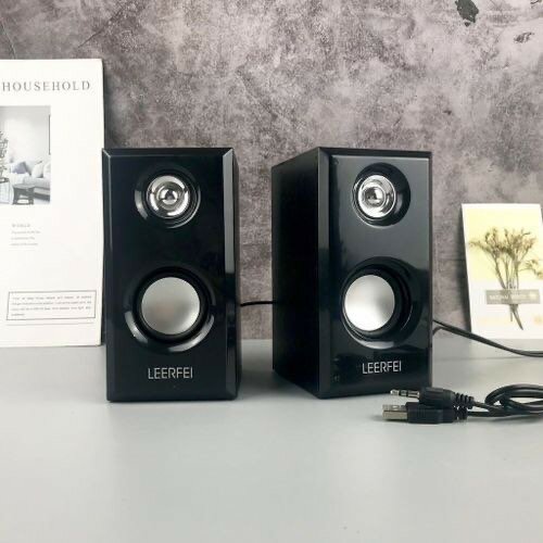 Baffles D'ordinateur D-09- Noir