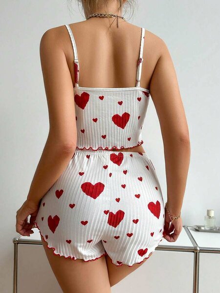 Pyjama Femme Cœur Confortable