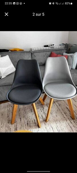 Chaises scandinaves