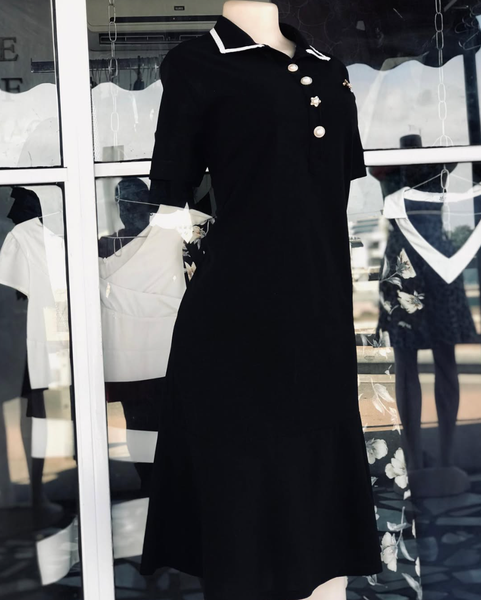 black dress