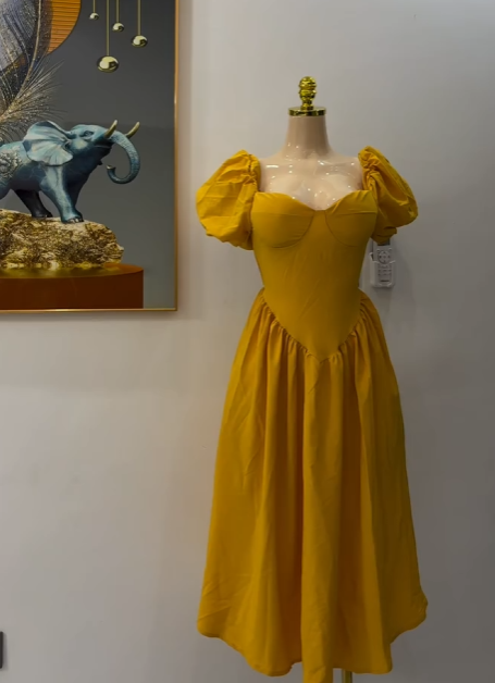 Dress orange