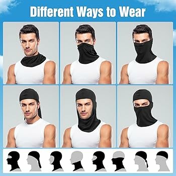 Cagoule masque complet