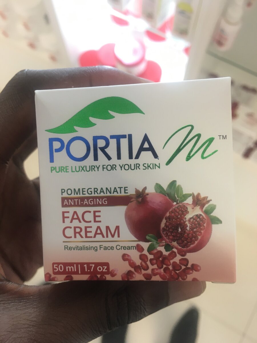 Skin products.