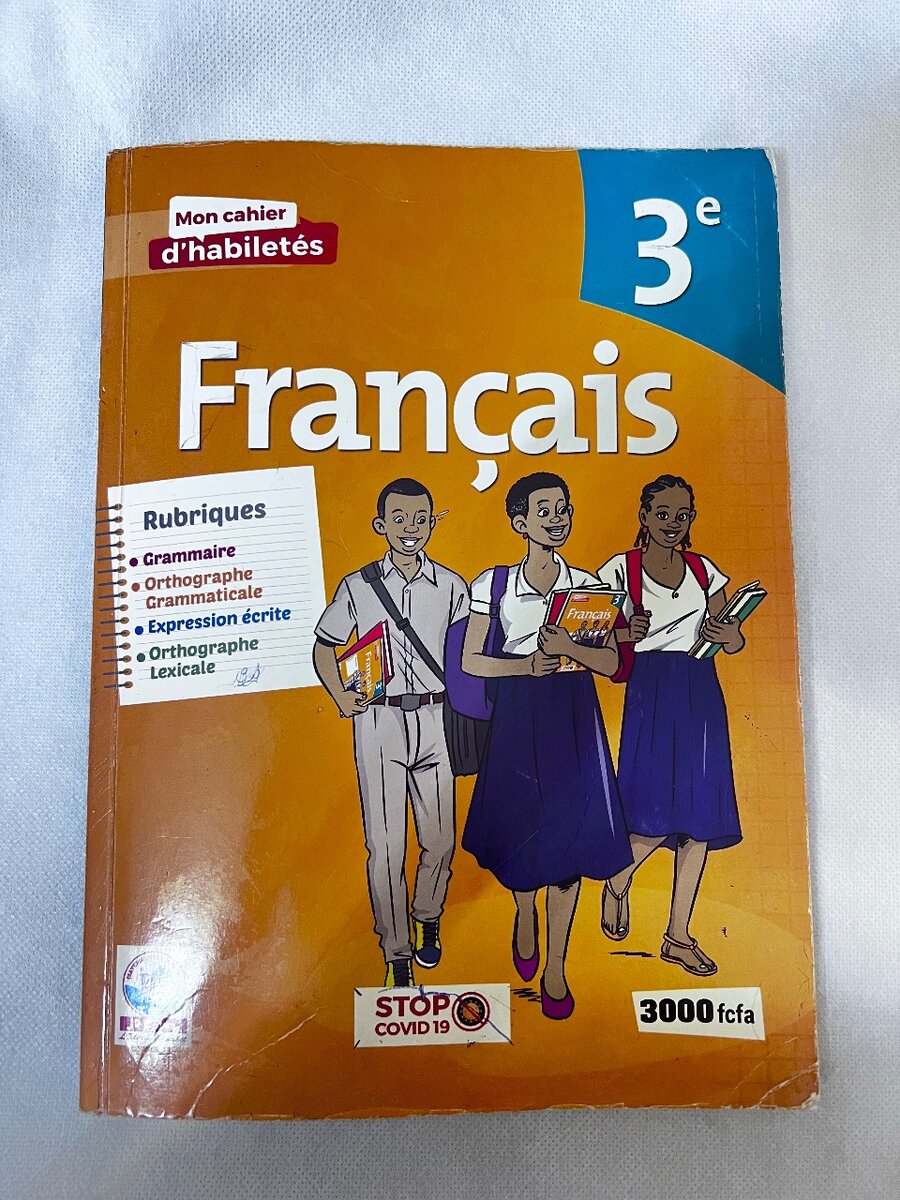 Cahier Français 3e Collège