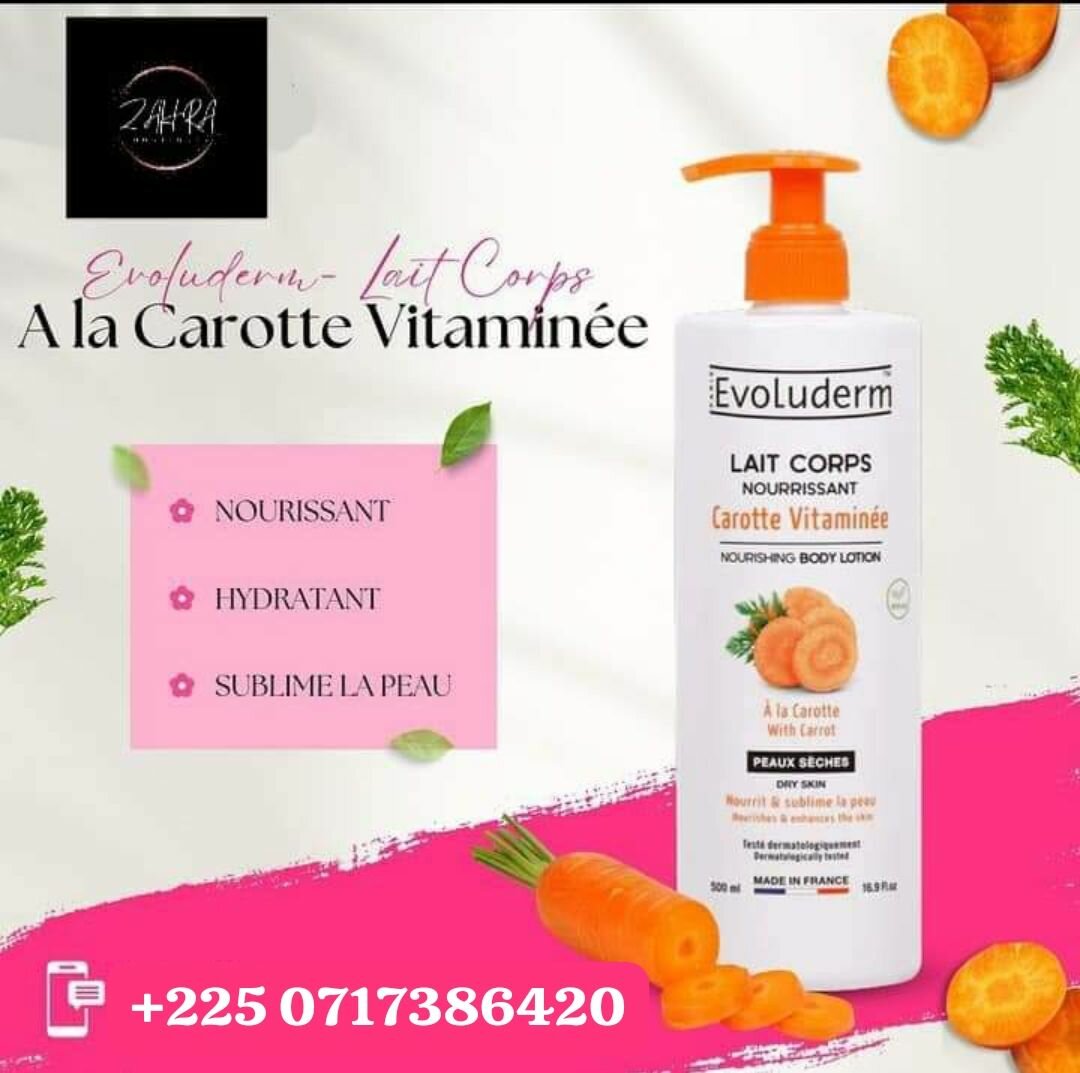 EVOLUDERM CAROTTE VITAMINÉE