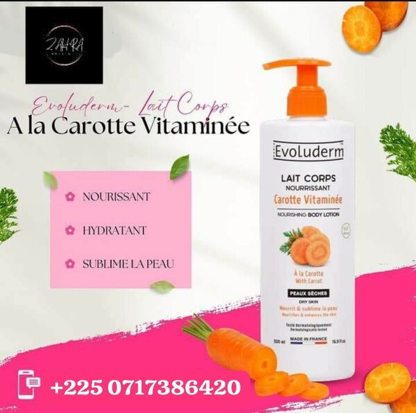 EVOLUDERM CAROTTE VITAMINÉE
