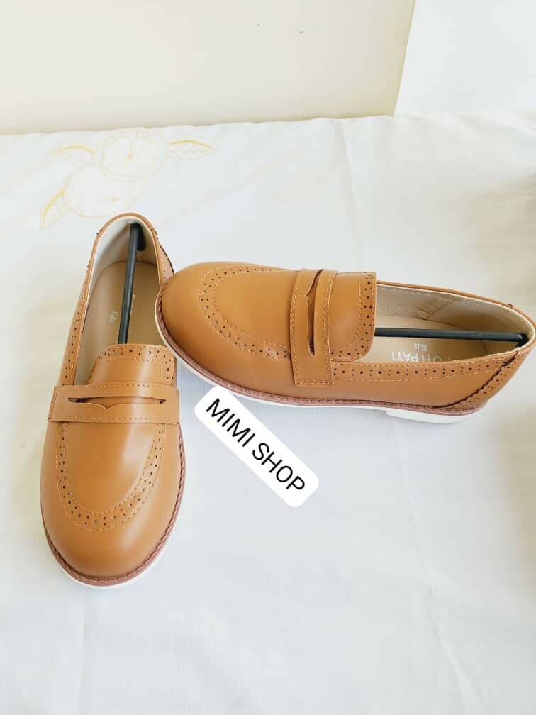 Mocassins en cuir élégants