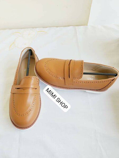 Mocassins en cuir élégants